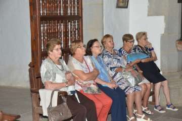 El santo de Asís se pasea por las calles de San Francisco-Telde (Foto Francisco Javier Santana)