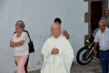 El santo de Asís se pasea por las calles de San Francisco-Telde (Foto Francisco Javier Santana)