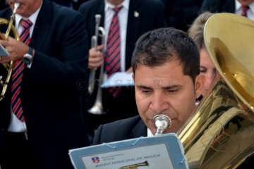 El santo de Asís se pasea por las calles de San Francisco-Telde (Foto Francisco Javier Santana)