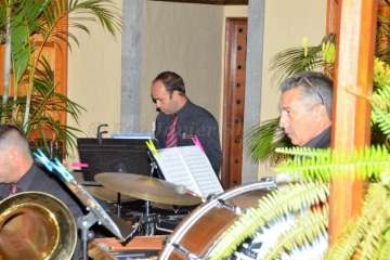 Concierto de la Banda Municipal de Música en el Museo de Telde (Foto Francisco J. Santana)