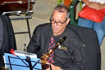 Concierto de la Banda Municipal de Música en el Museo de Telde (Foto Francisco J. Santana)