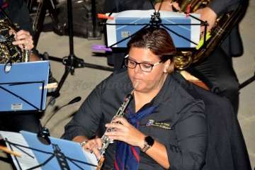 Concierto de la Banda Municipal de Música en el Museo de Telde (Foto Francisco J. Santana)