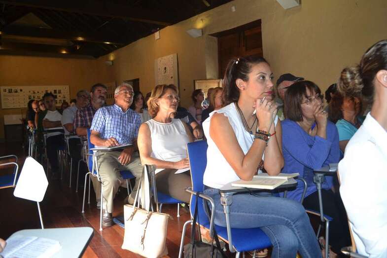 La segunda de las sesiones del curso volvió a registrar una notable asistencia (Foto Inma Perera)