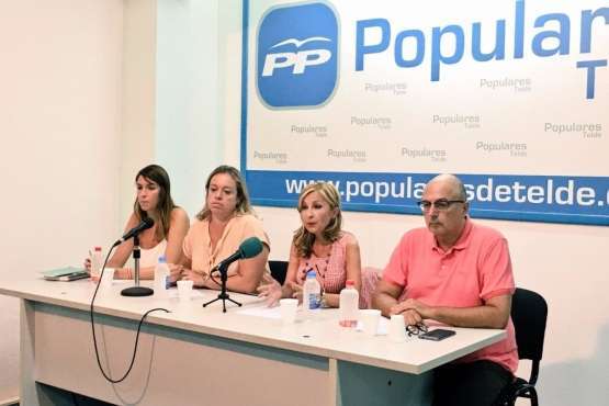 El PP de Telde repasa la actualidad política local (Foto TA)