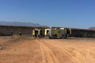 Sofocado un incendio de pastos secos en el sector de Jerez-El Caracol (Foto TA)