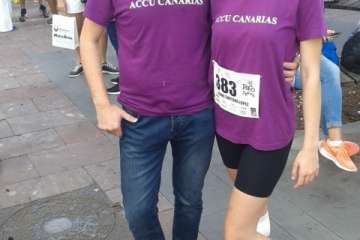 ACCU Canarias, en la 29Âª Carrera Popular Paco Artiles (Foto Antonio Alí y TA)