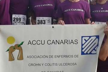 ACCU Canarias, en la 29Âª Carrera Popular Paco Artiles (Foto Antonio Alí y TA)