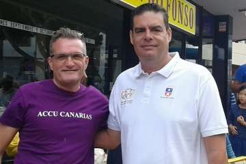 ACCU Canarias, en la 29Âª Carrera Popular Paco Artiles (Foto Antonio Alí y TA)