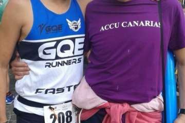 ACCU Canarias, en la 29Âª Carrera Popular Paco Artiles (Foto Antonio Alí y TA)