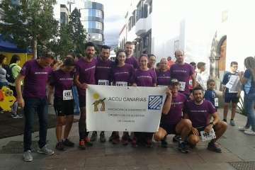ACCU Canarias, en la 29Âª Carrera Popular Paco Artiles (Foto Antonio Alí y TA)