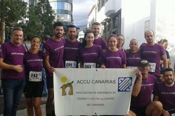 ACCU Canarias, en la 29Âª Carrera Popular Paco Artiles (Foto Antonio Alí y TA)