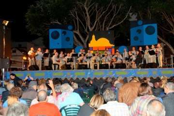 Encuentro de música popular en Los Llanos de Telde (Francisco J. Santana y Antonio Alí)