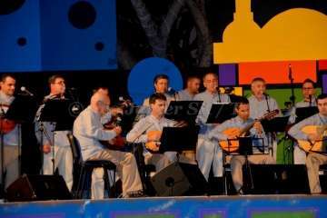 Encuentro de música popular en Los Llanos de Telde (Francisco J. Santana y Antonio Alí)