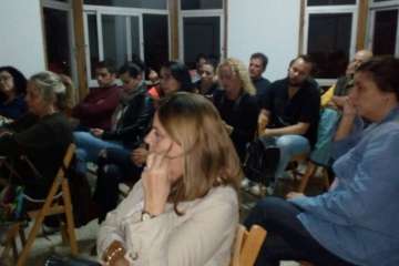 Charla en Telde de Podemos sobre la Memoria Histórica (Foto TA)