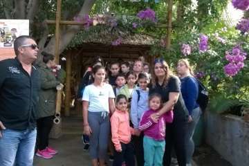 Jinámar, de visita en Cocodrilo Park (Foto TA)