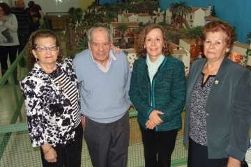 El belén de Manuel Sánchez abre Casas Nuevas a la Navidad (Foto TA)