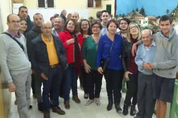 El belén de Manuel Sánchez abre Casas Nuevas a la Navidad (Foto TA)