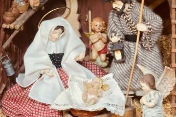 El belén de Manuel Sánchez abre Casas Nuevas a la Navidad (Foto TA)