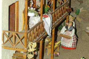 El belén de Manuel Sánchez abre Casas Nuevas a la Navidad (Foto TA)