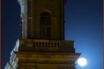La Navidad ilumina las noches de Telde y la capital (Foto Ildefonso Rodríguez)