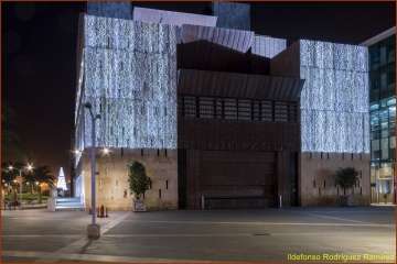 La Navidad ilumina las noches de Telde y la capital (Foto Ildefonso Rodríguez)