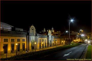 La Navidad ilumina las noches de Telde y la capital (Foto Ildefonso Rodríguez)