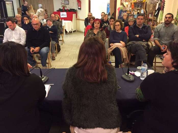 La reunión tuvo lugar en la sede de El Roque Azucarero (Foto TA)