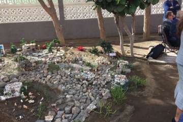 La Garita inaugura su belén de Navidad (Foto TA y Francisco Javier Santana)