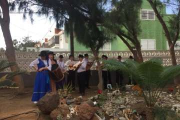La Garita inaugura su belén de Navidad (Foto TA y Francisco Javier Santana)