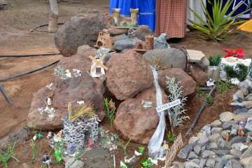 La Garita inaugura su belén de Navidad (Foto TA y Francisco Javier Santana)