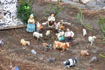 La Garita inaugura su belén de Navidad (Foto TA y Francisco Javier Santana)