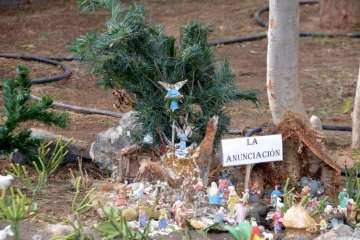 La Garita inaugura su belén de Navidad (Foto TA y Francisco Javier Santana)