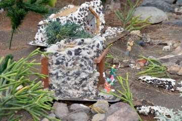 La Garita inaugura su belén de Navidad (Foto TA y Francisco Javier Santana)