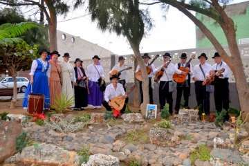 La Garita inaugura su belén de Navidad (Foto TA y Francisco Javier Santana)