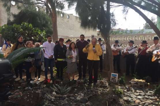 La Garita inaugura su belén de Navidad (Foto TA y Francisco Javier Santana)