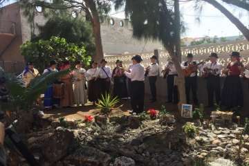 La Garita inaugura su belén de Navidad (Foto TA y Francisco Javier Santana)