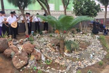 La Garita inaugura su belén de Navidad (Foto TA y Francisco Javier Santana)