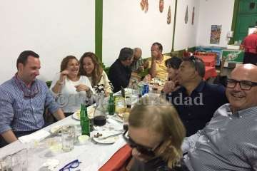 Servicios Municipales confraterniza en un almuerzo navideño (Foto TA)