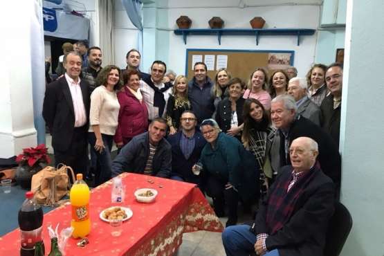 El PP de Telde brinda por la Navidad (Foto TA)
