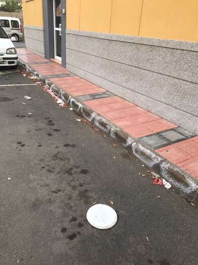 Los vecinos reclaman más limpieza de las calles de El Cascajo (Foto TA)