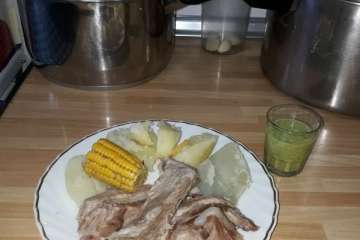 Sancocho lagunero en el Valle de los Nueve para festejar la Navidad (Foto TA)