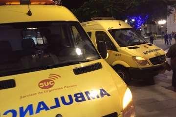 Un feligrés se siente indispuesto en la Basílica de Telde (Foto TA)