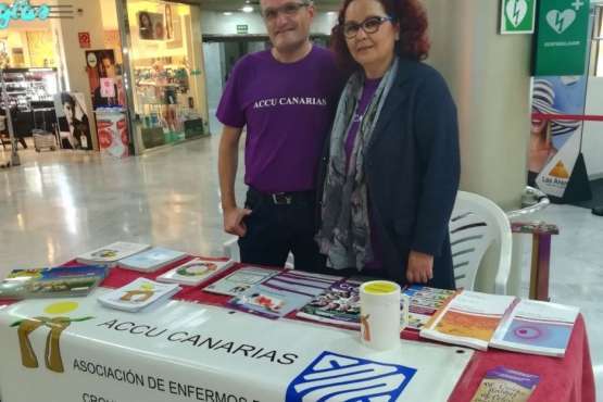 ACCU Canarias visibiliza las enfermedades inflamatorias intestinales (Foto TA)