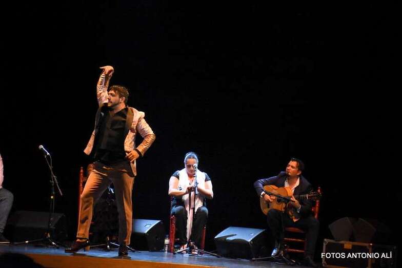 Momento de la segunda y última jornada del V Festival Flamenco Romi (Foto Antonio Alí)