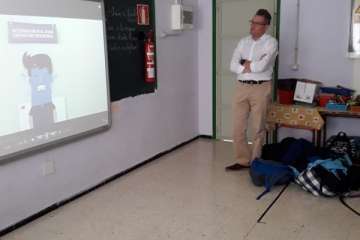 ACCU Canarias llega a los escolares del Valle de los Nueve-Telde (Foto TA)