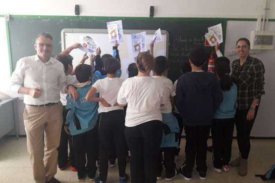 ACCU Canarias llega a los escolares del Valle de los Nueve-Telde (Foto TA)