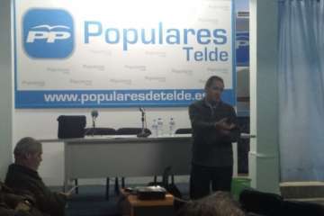 El PP de Telde se forma sobre la recogida selectiva de residuos (Foto TA)