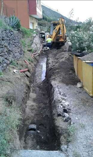 Las obras afectan a un tramo de 20 metros lineales (Foto TA)