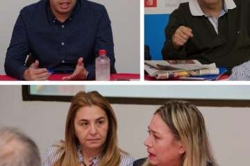 La nueva ejecutiva socialista de Telde planifica su trabajo para 2018 (Foto TA)