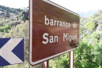 El Barranco San Miguel 'baja' agua para Telde